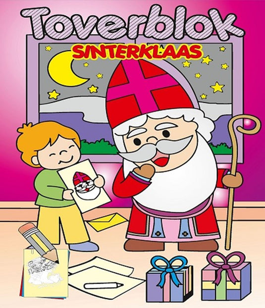 Boek specials nederland bv sinterklaas toverblok 2 ass 32 pagina's