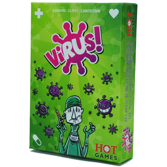 Hot games virus! - kaartspel