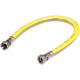 Raminex gasslang 150cm rvs-flex-pvc