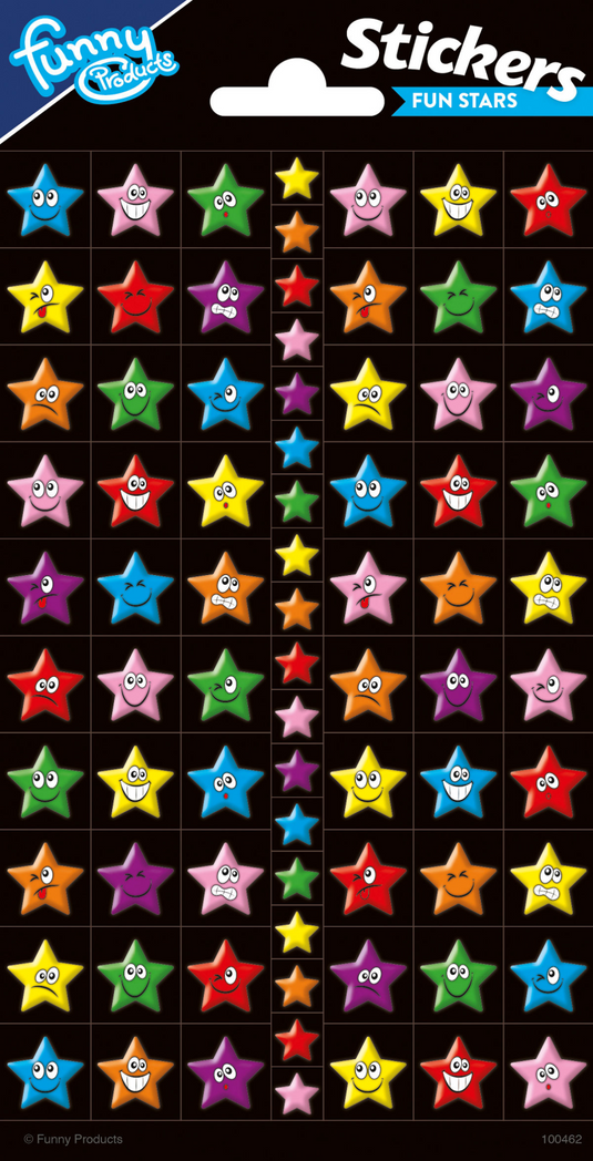 Totum stickervel twinkle - sterren