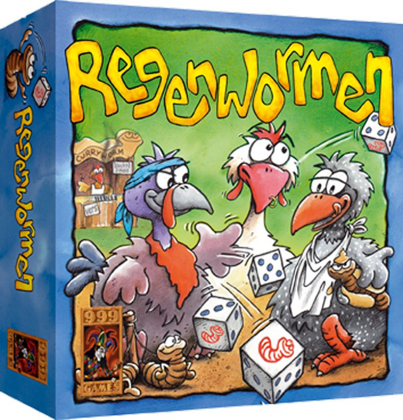 Load image into Gallery viewer, 999games 999 games regenwormen dobbelspel (nederlands, 2 - 7 spelers, 20 minuten, vanaf 8 jaar)
