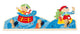 Simply for kids houten kapstok piraat