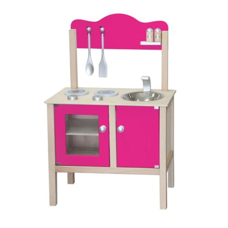 Load image into Gallery viewer, Keukentje met oven roze

