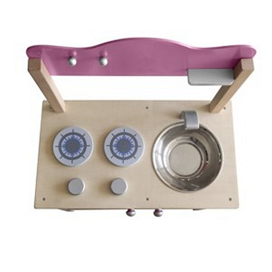 Simply for kids houten kinderkeuken roze