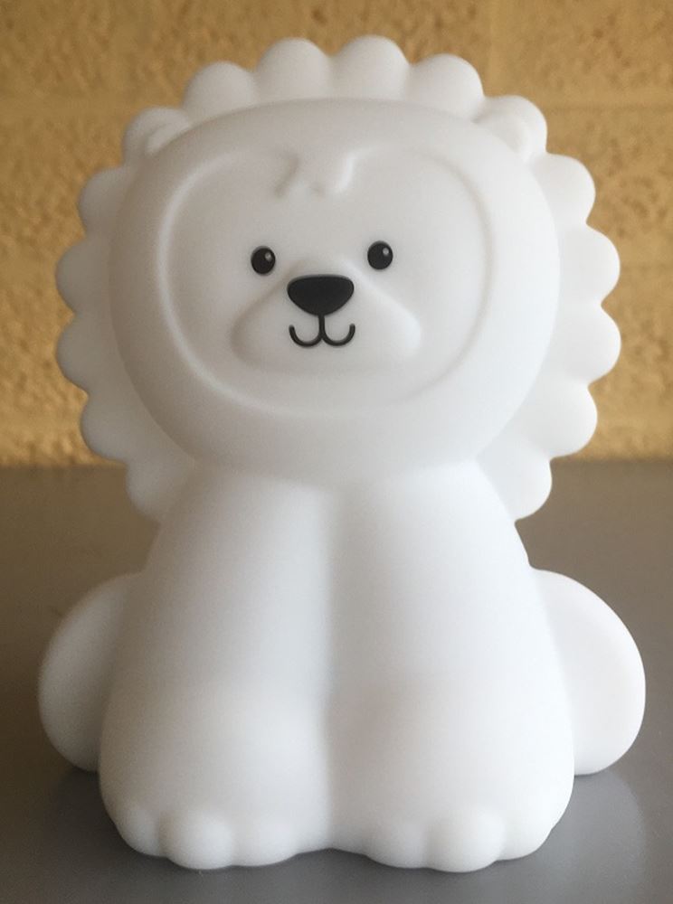 Load image into Gallery viewer, Nachtlamp silicone leeuw. 1+
