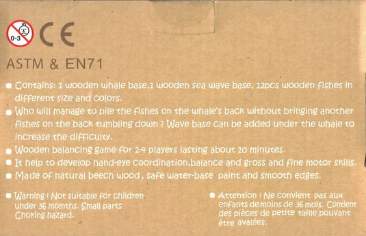 Houten balansspel eekhoorn. 3+