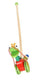 Houten loopstok draak