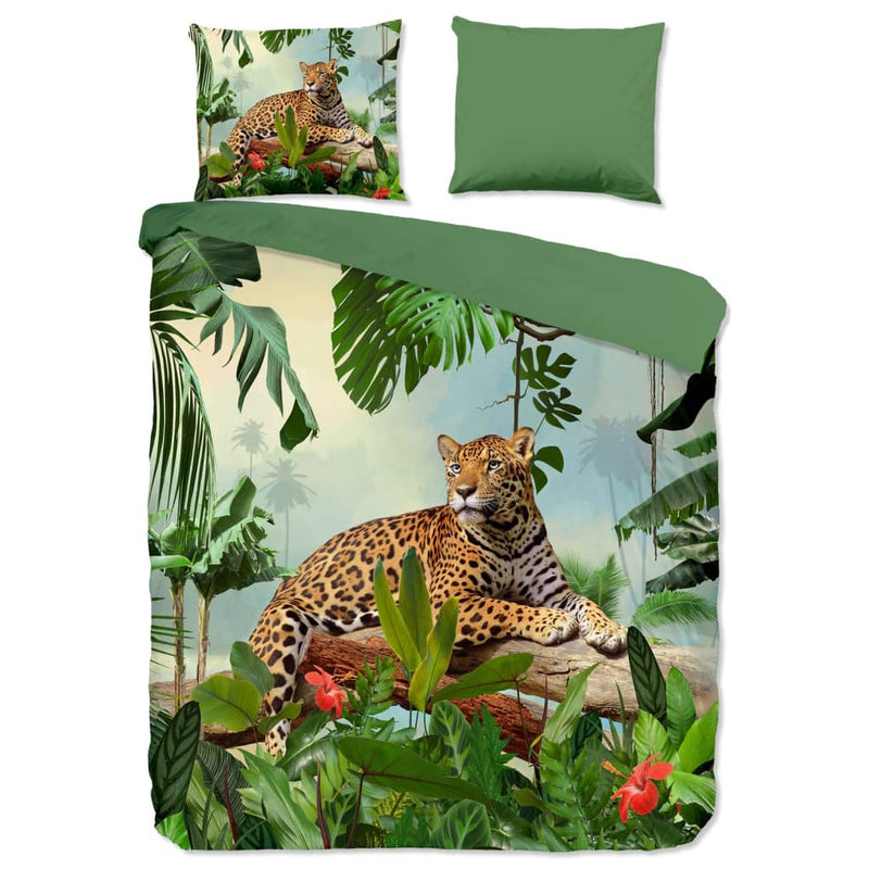 Load image into Gallery viewer, Good Morning Good Morning Dekbedovertrek JUNGLE 240x200 220 cm meerkleurig

