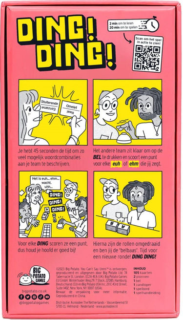 Asmodee you can't say umm party kaartspel (nl versie)