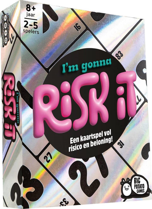 Asmodee risk it – spannend partyspel voor vrienden familie – kaartspel – 2 tot 5 spelers – vanaf 8 jaar - ideaal als reisspel