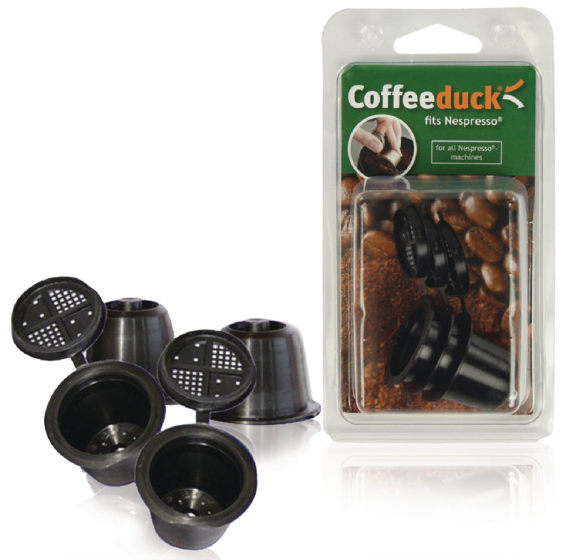 Load image into Gallery viewer, Ecopad coffeeduck4n coffeeduck nespresso-apparaat zwart
