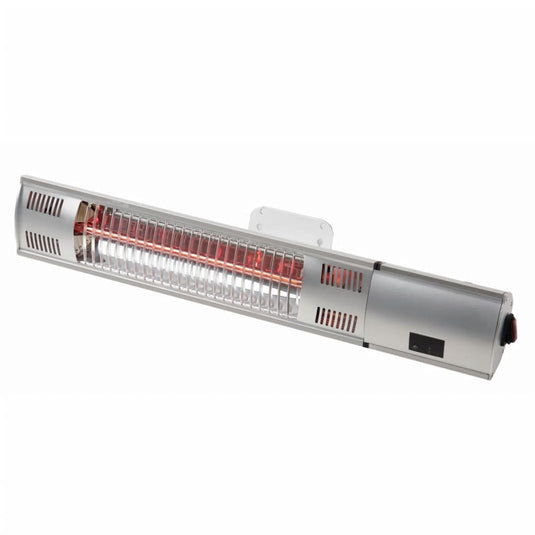 Sunred wandverwarmer royal diamond 2000 w rose gold zilver