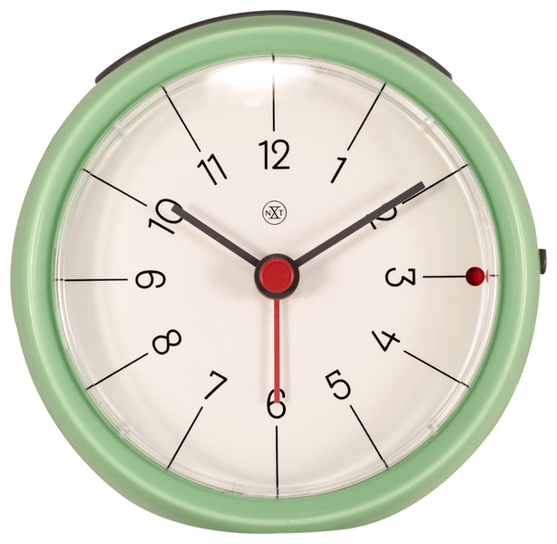 Load image into Gallery viewer, Nextime nx-7344gn alarmklok nxt otto ø 9,5 x 3.8 cm groen
