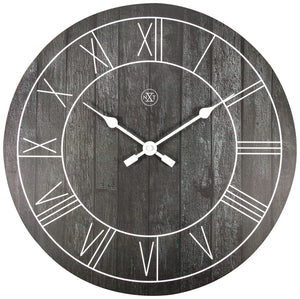 Nextime nx-7345zw wandklok nxt paul dia 40cm hout bruin