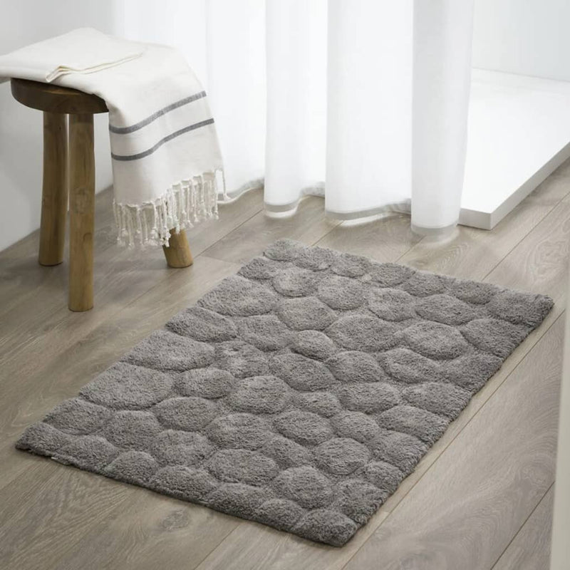Load image into Gallery viewer, Sealskin Sealskin Badmat Pebbles 60x90 cm katoen grijs
