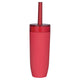 Sealskin bloom - toiletborstel met houder - vrijstaand - rood