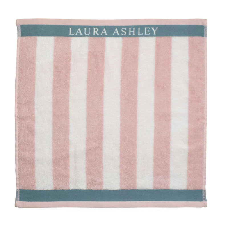 Load image into Gallery viewer, Laura ashley keukendoek blush stripe 50x50 cm roze
