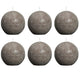 Bolsius Bolsius Bolkaars rustiek 80 mm taupe 6 st