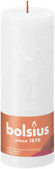 Bolsius stompkaars wit 19 cm