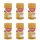 Bolsius Bolsius Geurkaarsen geribbeld 6 st mango 120x58 mm