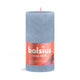 Bolsius stompkaars rustiek 13x6,8 cm sky blue