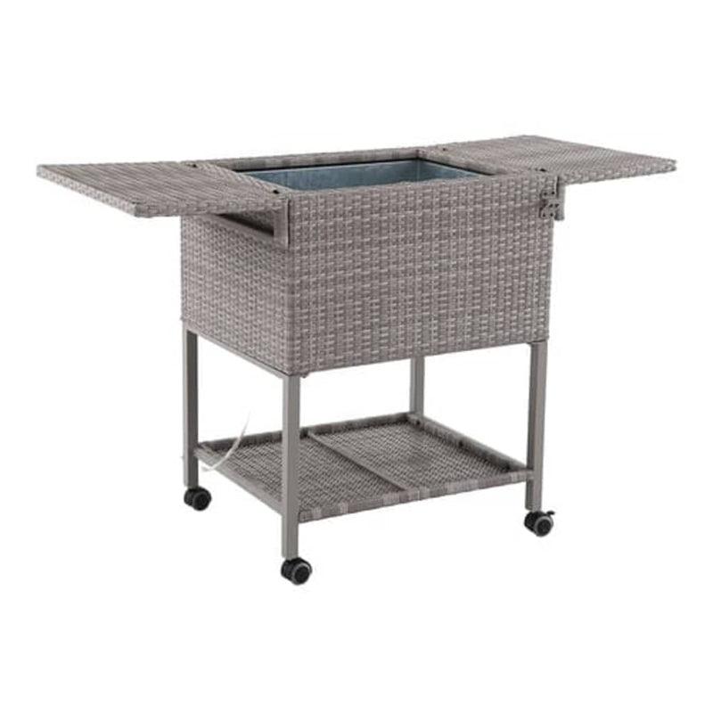 Load image into Gallery viewer, AXI AXI Koelbox country wickerlook 76 L bruin
