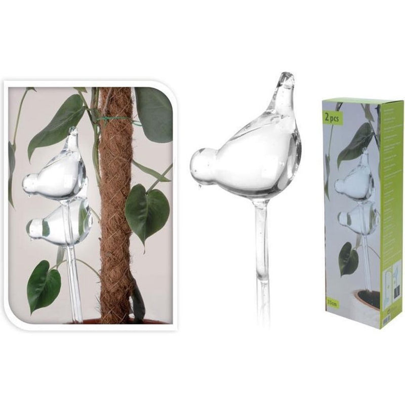 Afbeelding laden in galerijviewer, Overige merken glazen waterverdeler vogel 2 stuks
