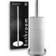 Basic toiletrolhouder staand rvs 45 cm