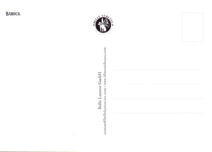 Prentbriefkaart cd04: barock 6 st | 6 stuks