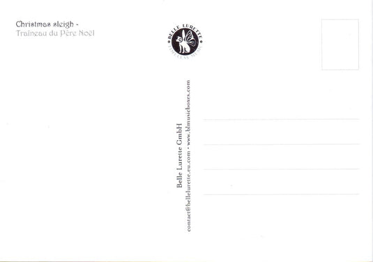 Prentbriefkaart cd09: christmas sle 6 st