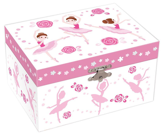 Juwelendoosje met muziek. ballerina's 3+