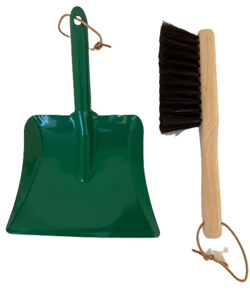 Load image into Gallery viewer, Kinder blik groen en kinderhandbor 24 cm
