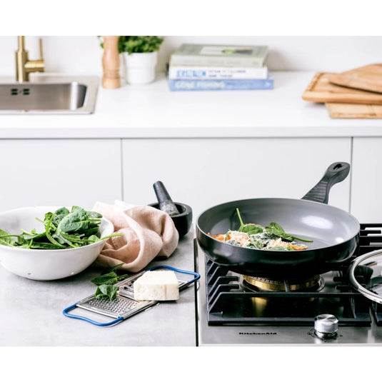 Bk easy basic ceramic koekenpan 30 cm zwart