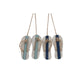 Countryfield hanger sandalen naturel wit 10x8cm