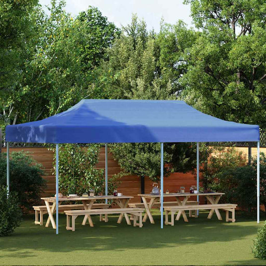 Vidaxl vouwtent pop-up 3x6 m blauw