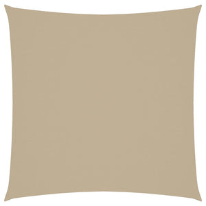 Vidaxl zonnescherm vierkant 2x2 m oxford stof beige