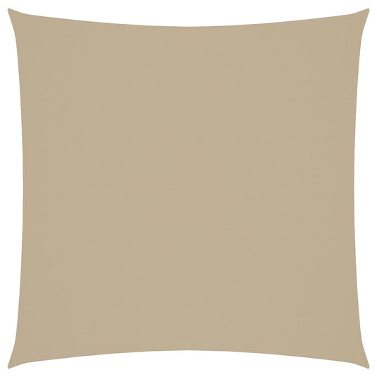 Vidaxl zonnescherm vierkant 2x2 m oxford stof beige