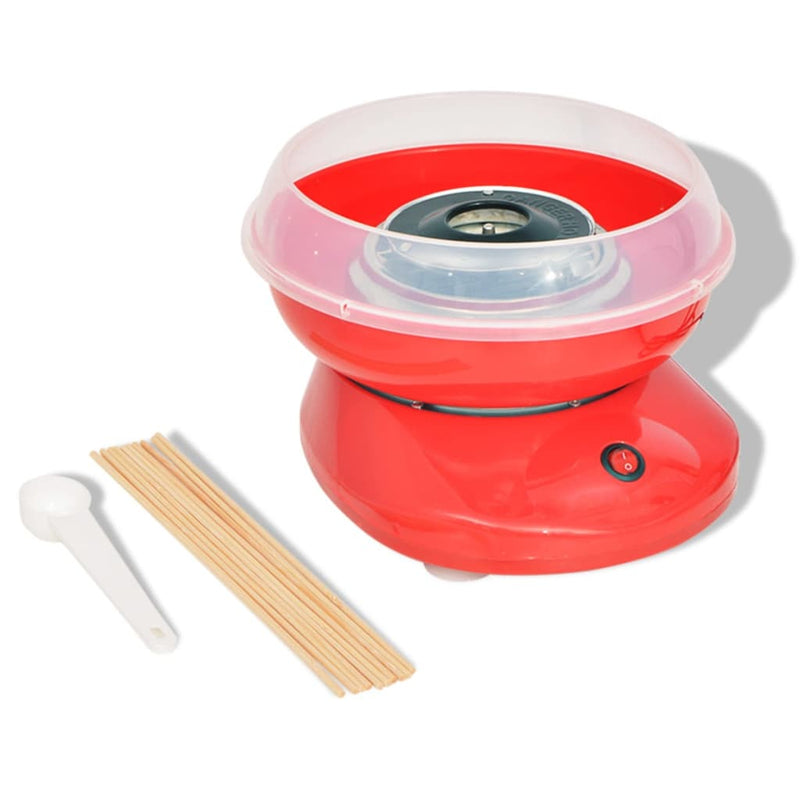 Load image into Gallery viewer, Vidaxl suikerspinmachine 480 w rood
