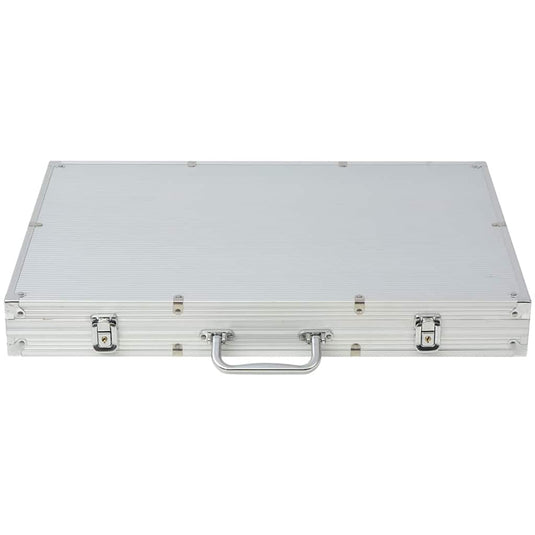 Vidaxl pokerset met 1000 chips aluminium