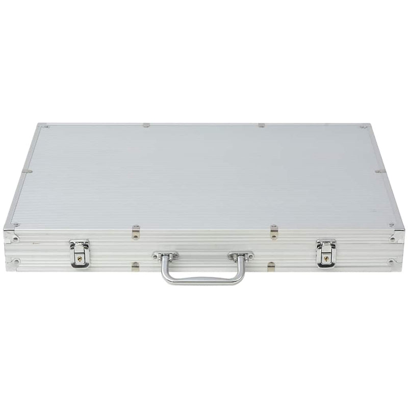 Load image into Gallery viewer, Vidaxl pokerset met 1000 chips aluminium
