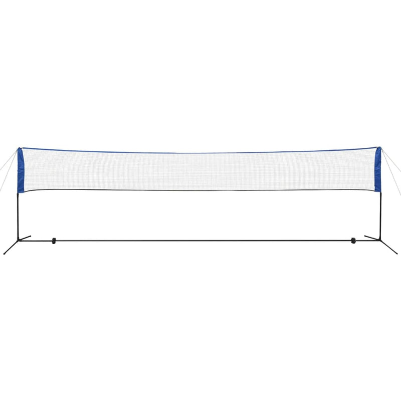 Load image into Gallery viewer, Vidaxl badmintonnet met shuttles 600 x 155 cm

