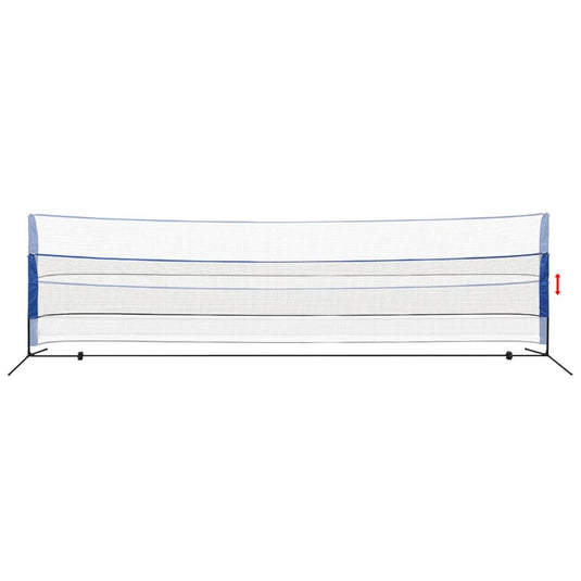 Vidaxl badmintonnet met shuttles 600 x 155 cm