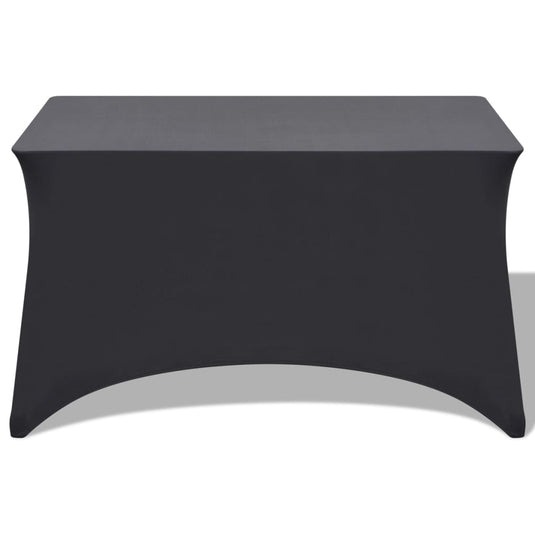 Vidaxl tafelhoes stretch antraciet 183x76x74 cm 2 st