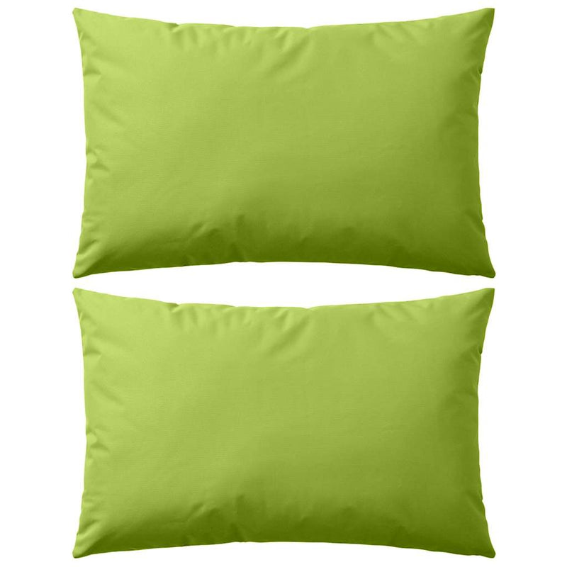 Load image into Gallery viewer, Vidaxl buitenkussens 60x40 cm appeltjesgroen 2 st

