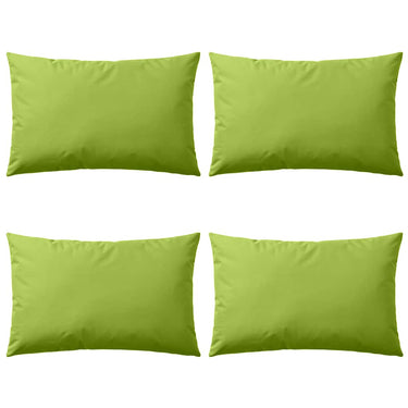 Vidaxl buitenkussens 60x40 cm appeltjesgroen 4 st