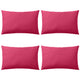 Vidaxl buitenkussens 60x40 cm roze 4 st