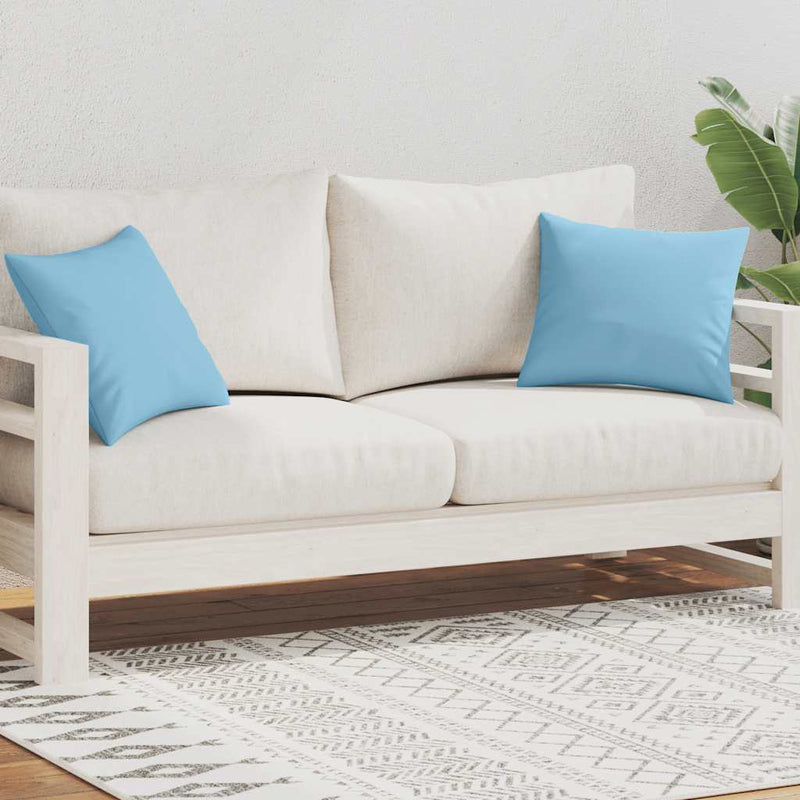 Load image into Gallery viewer, Vidaxl buitenkussens 45x45 cm lichtblauw 2 st
