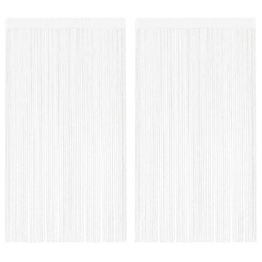 Vidaxl draadgordijnen 2 st 140x250 cm wit
