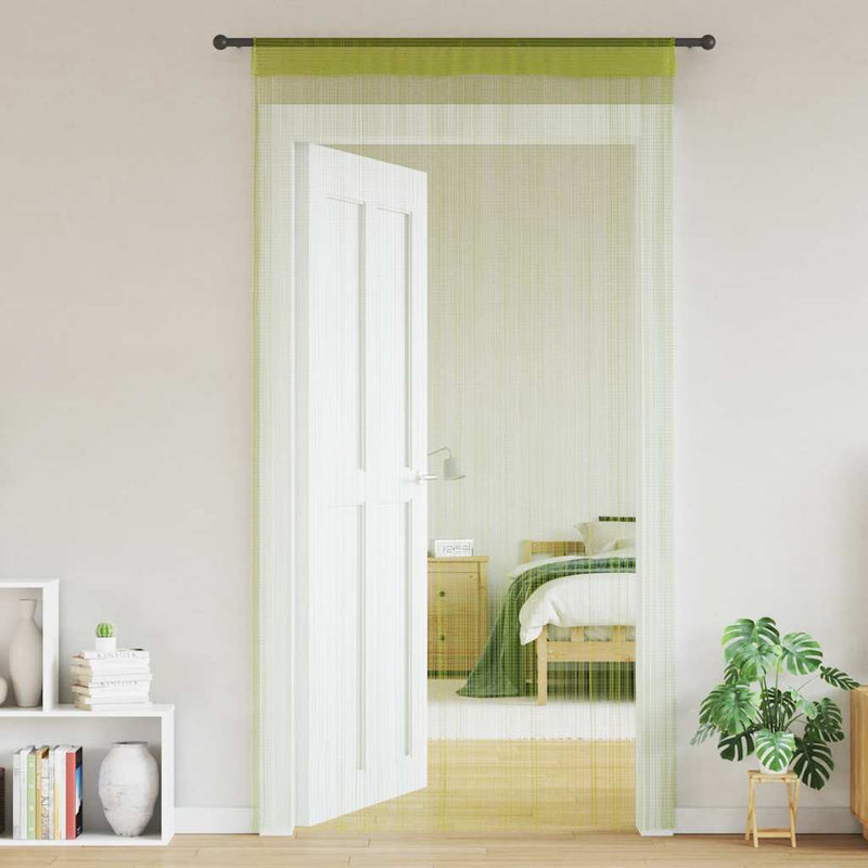 Load image into Gallery viewer, Vidaxl draadgordijnen 140x250 cm groen 2 st

