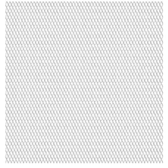 VidaXL Draadhek 50x50 cm 30x17x2,5 mm roestvrij staal